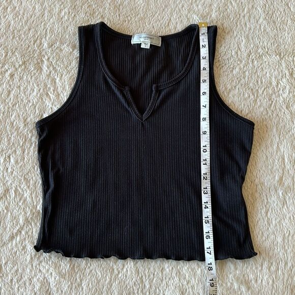 No Comment black tank top size large - Picture 8 of 16